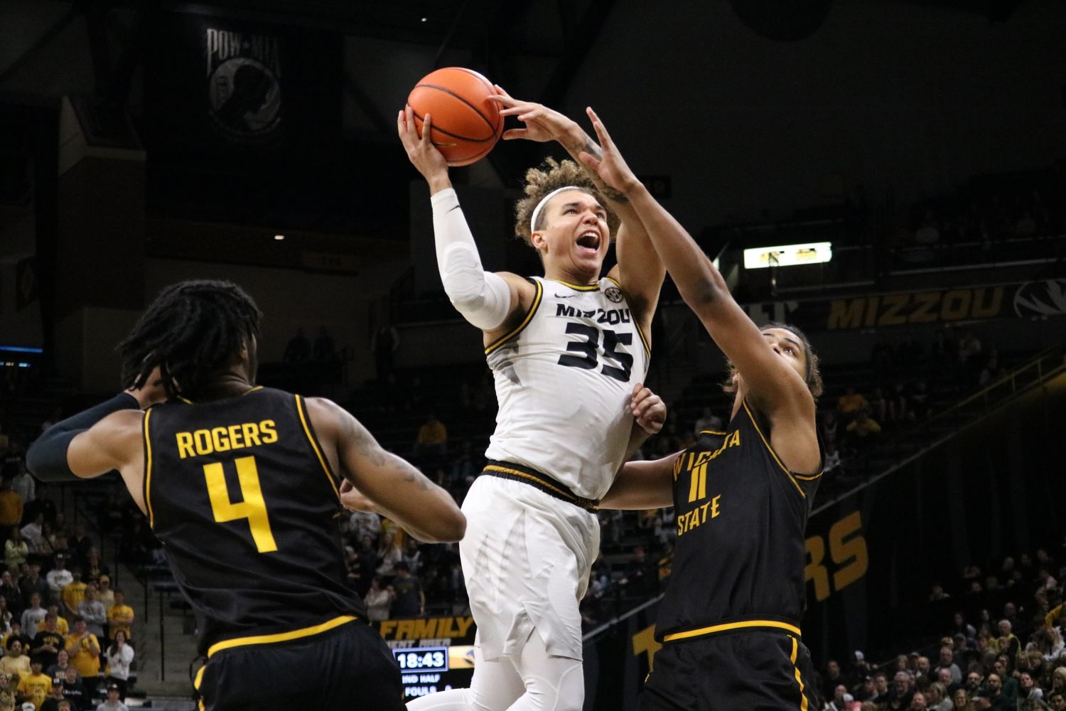 Noah Carter - Missouri at Wichita State - Dec. 3, 2023
